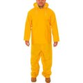 Tingley .35MM Industrial Work Economy Rainsuits, Yellow, .35MM PVC On Polyester, 2X S63317.2X